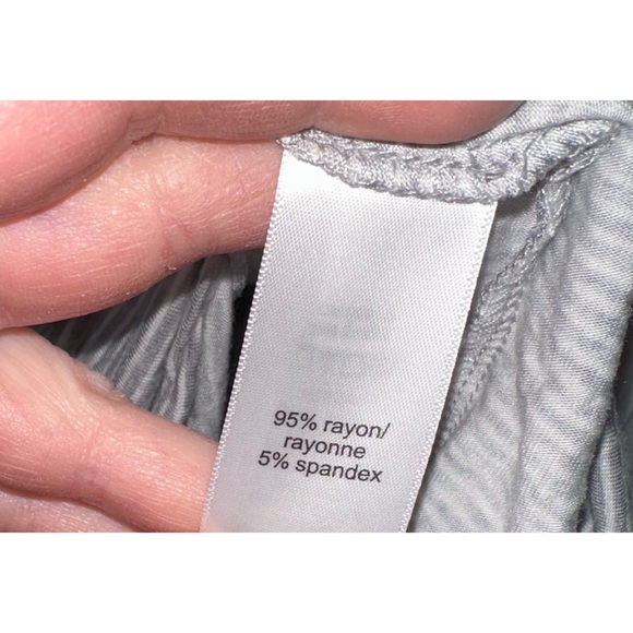 Maurices 24/7 Flawless Floral Striped High Neck Tank Top - Picture 5 of 6